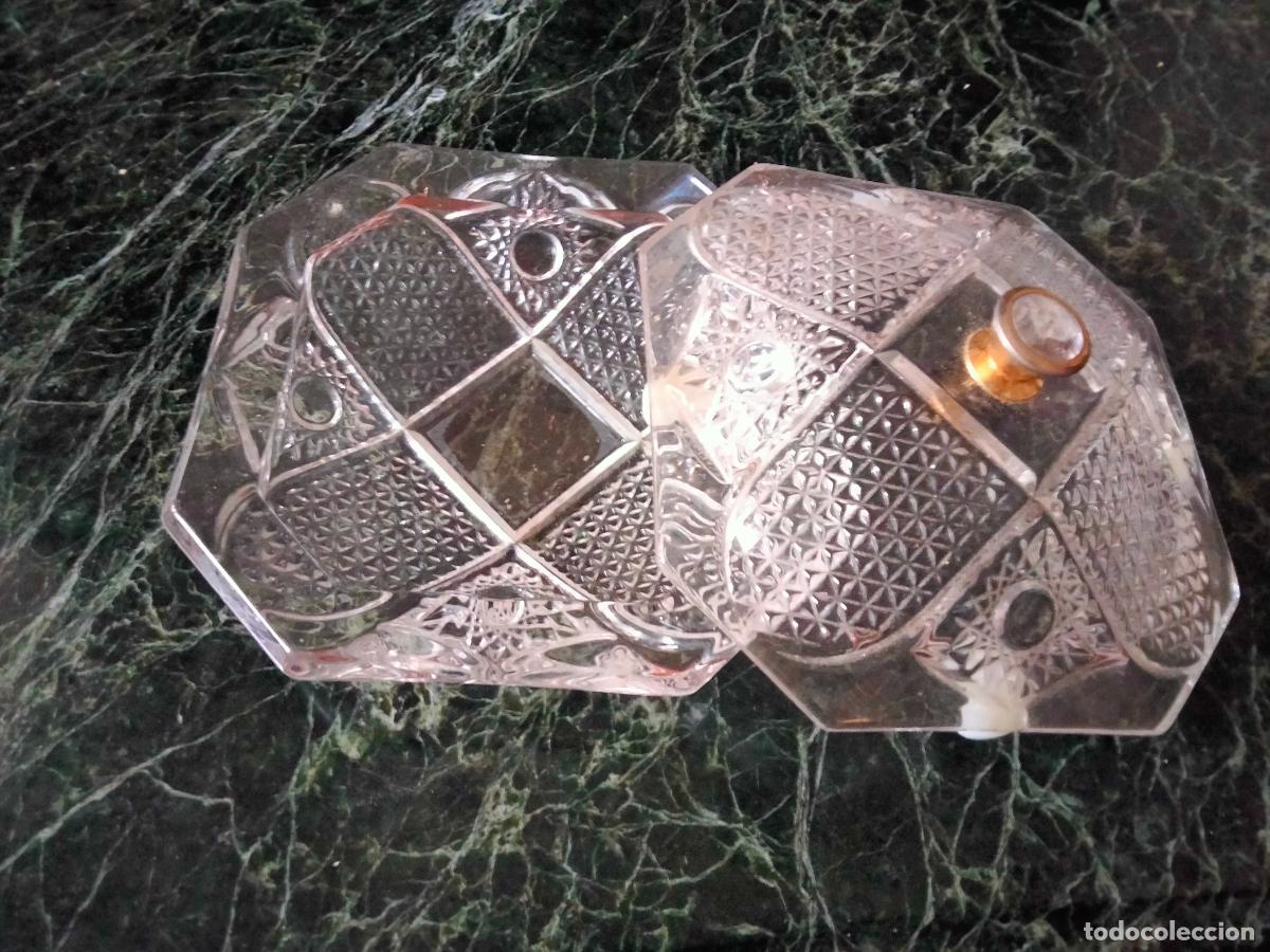 Antig&uuml;edades: Bombonera cristal. Centro de mesa. - Foto 2
