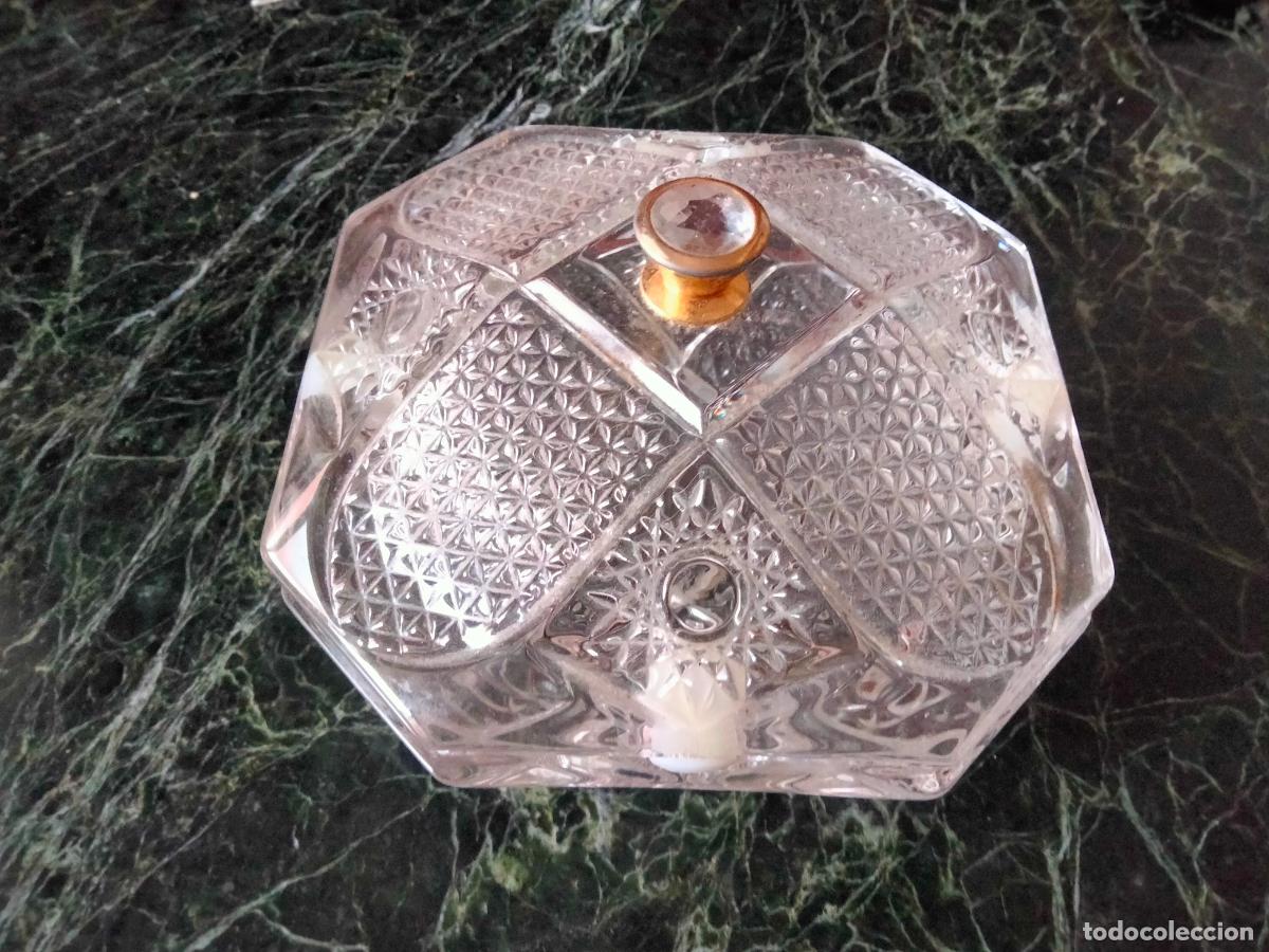 Antig&uuml;edades: Bombonera cristal. Centro de mesa. - Foto 1