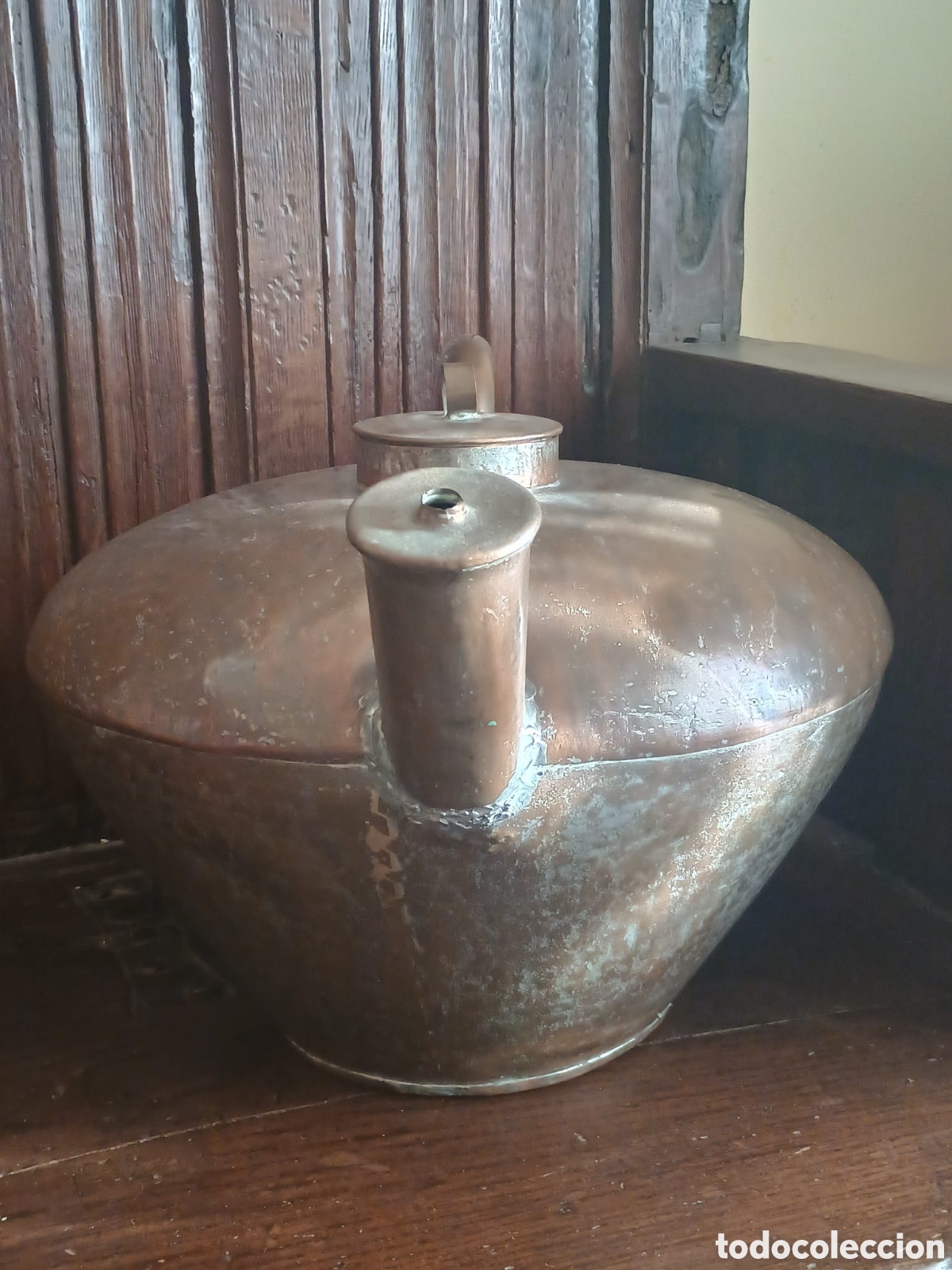 Antig&uuml;edades: Pedarra de cobre vasca - Foto 3