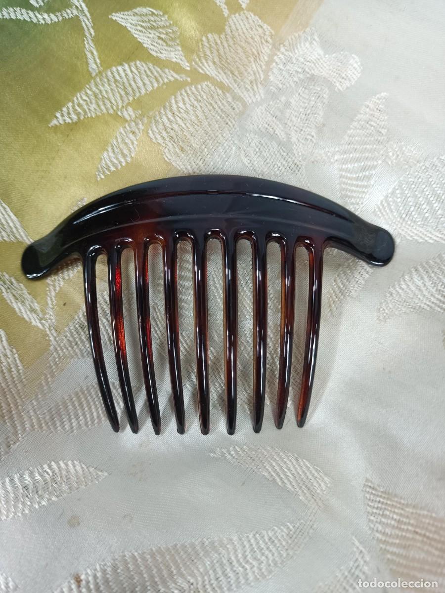 Antig&uuml;edades: PEINETA DE CELULOIDE PARA MO&Ntilde;O - Foto 6