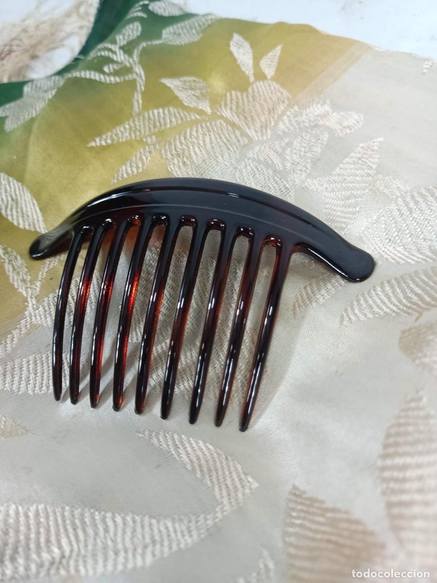 Antig&uuml;edades: PEINETA DE CELULOIDE PARA MO&Ntilde;O - Foto 7