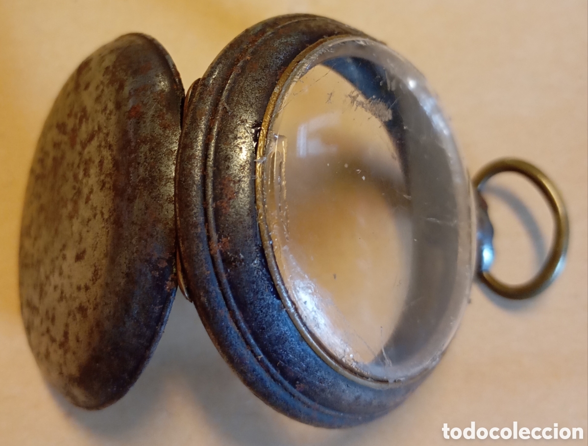 Antiques: Muy antigua carcasa de reloj de bolsillo