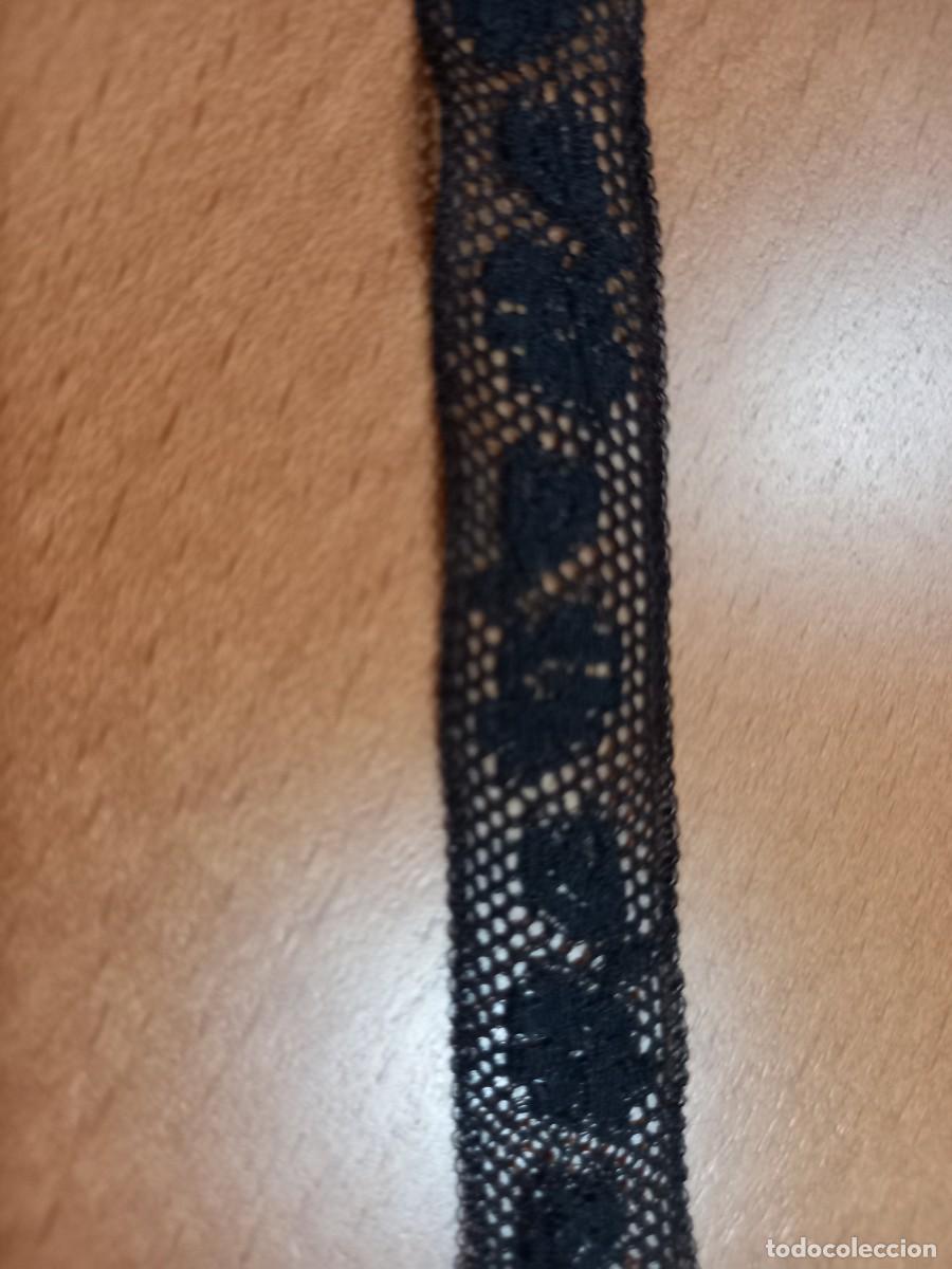 Antig&uuml;edades: Entredos nylon negro - Foto 1