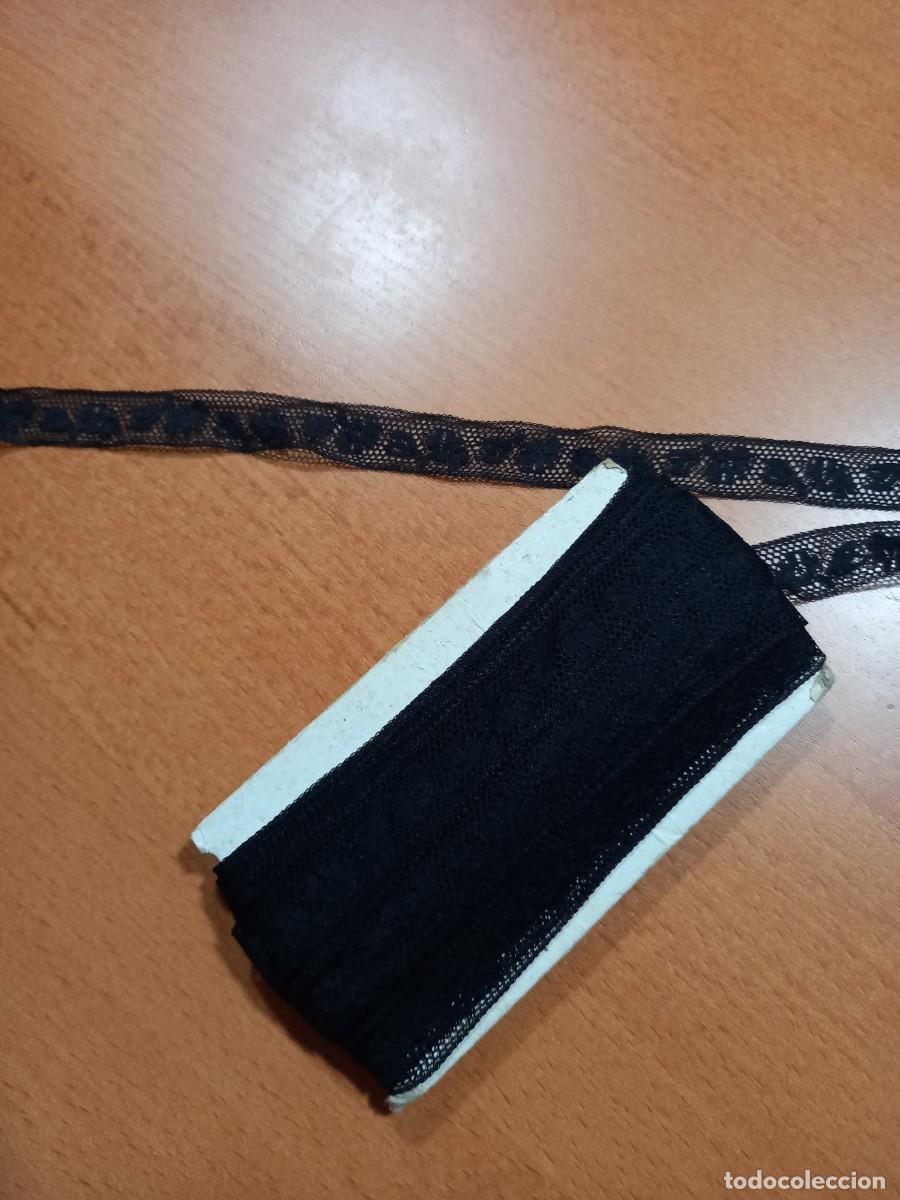 Antig&uuml;edades: Entredos nylon negro - Foto 3