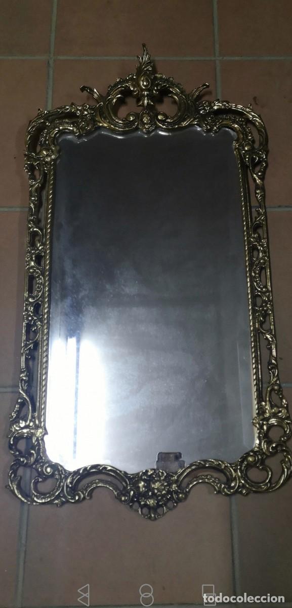 Antig&uuml;edades: Espejo de pared de bronce - Foto 1