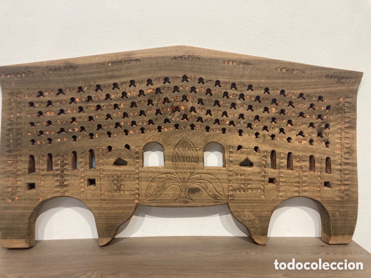 Antig&uuml;edades: Antiguo yugo de tejo decapado - Foto 12