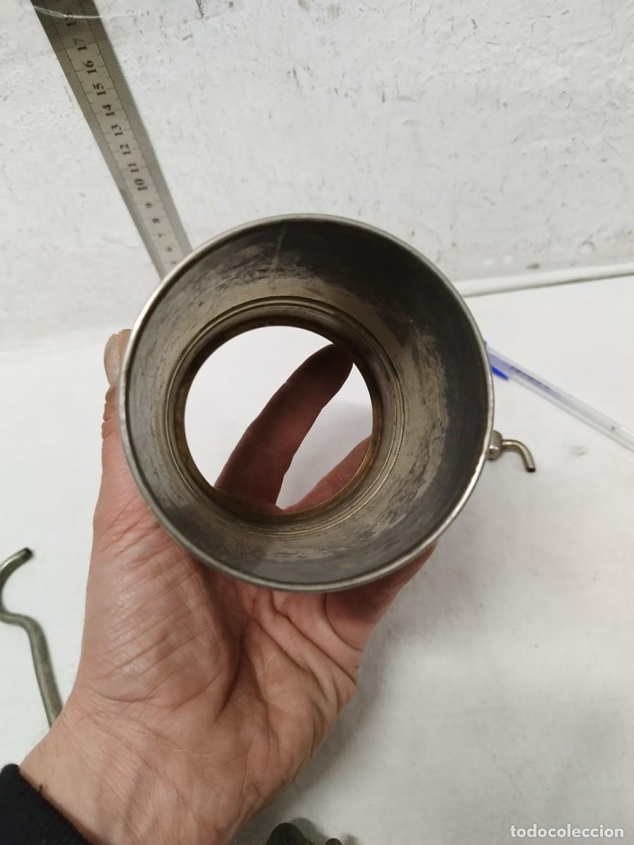 Antig&uuml;edades: Lote de partes varias, de cafeteras antiguas. A identificar. - Foto 8