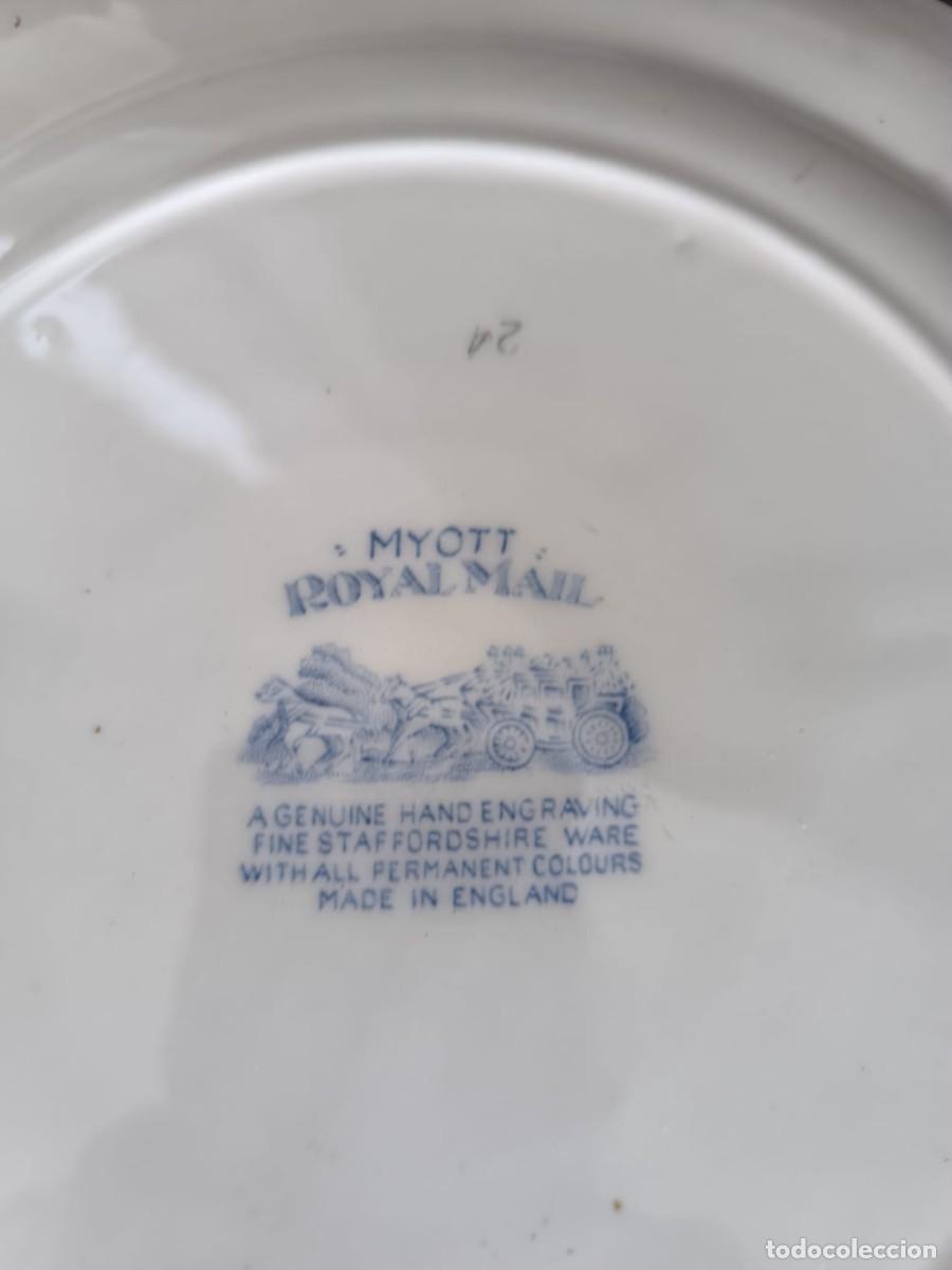 Antig&uuml;edades: plato vintage de porcelana - Foto 2