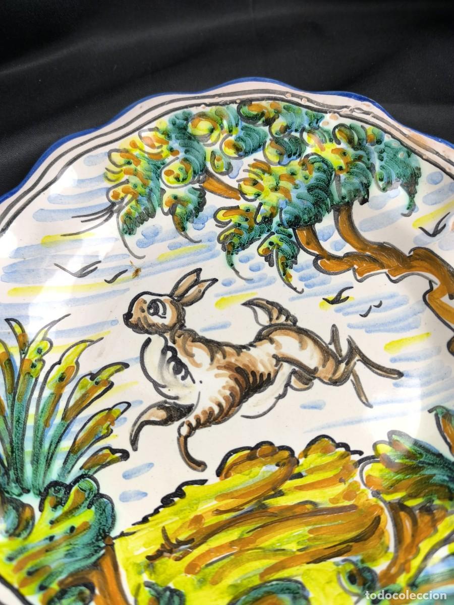 Antig&uuml;edades: plato de cer&aacute;mica de talavera - Foto 5