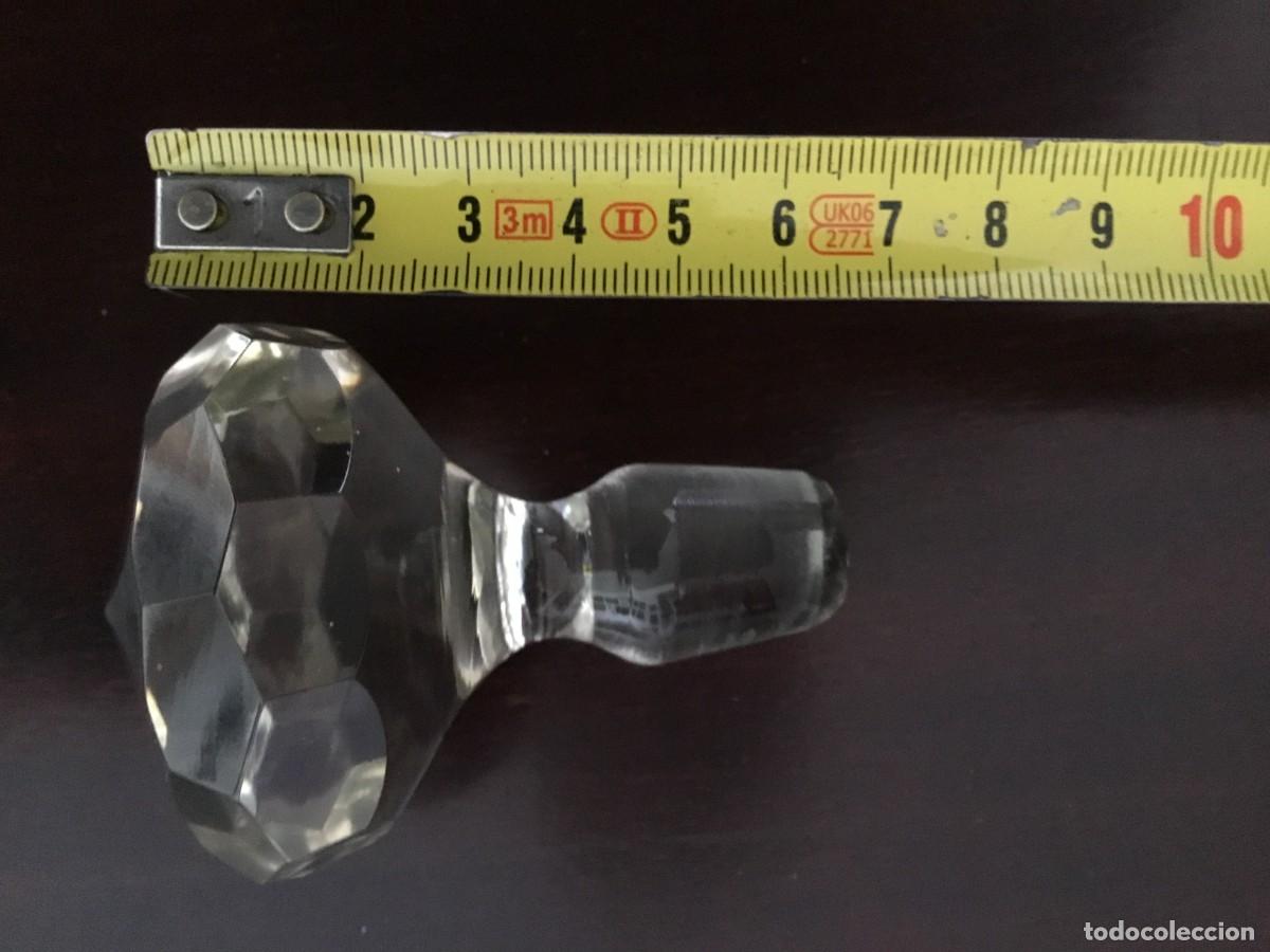 Antig&uuml;edades: BOTELLA DE CRISTAL TALLADA - Foto 5