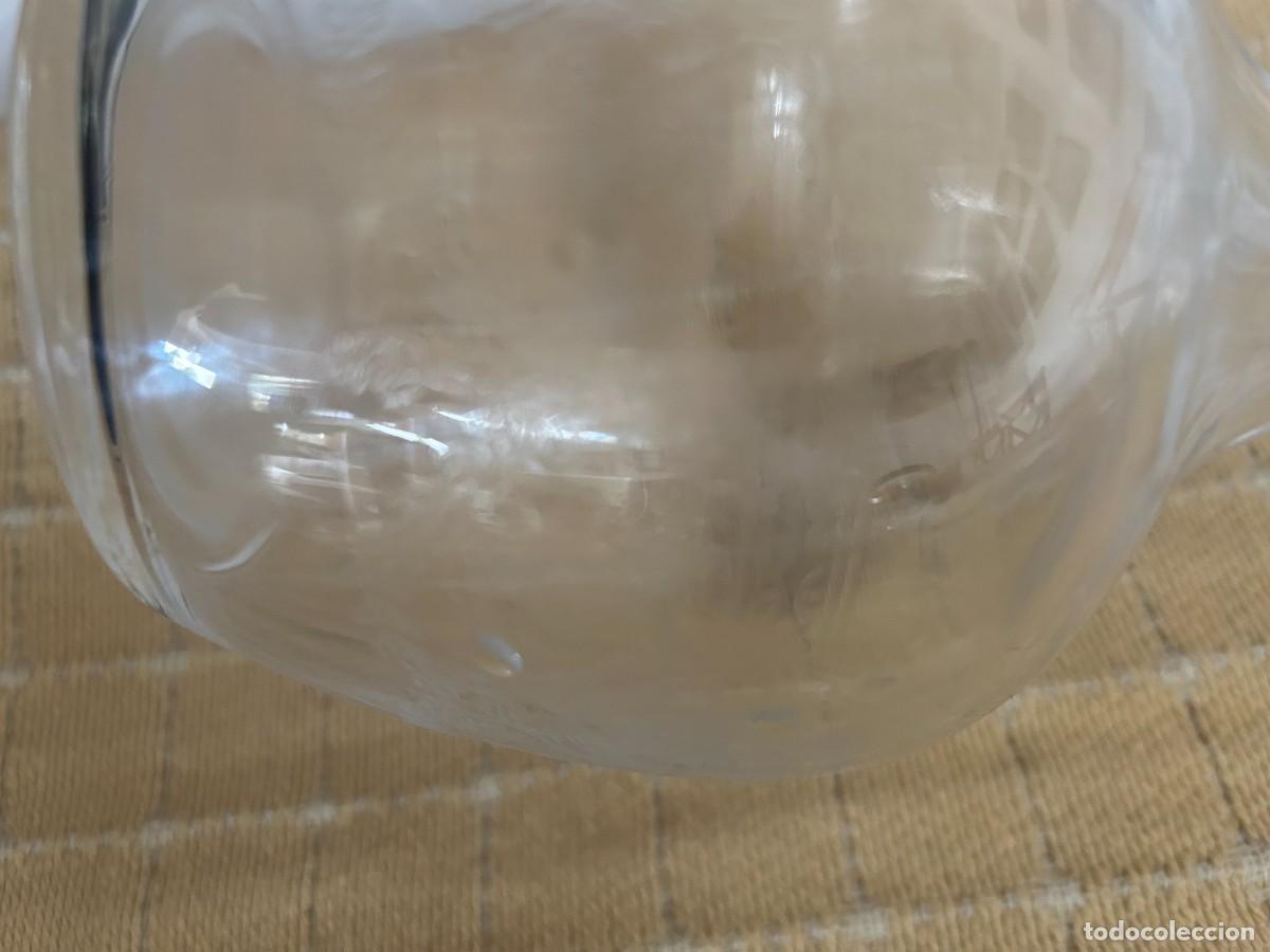 Antig&uuml;edades: BOTELLA DE CRISTAL TALLADA - Foto 4