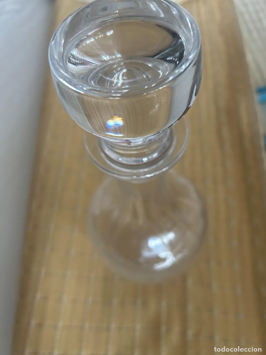 Antig&uuml;edades: BOTELLA DE CRISTAL TALLADA - Foto 7