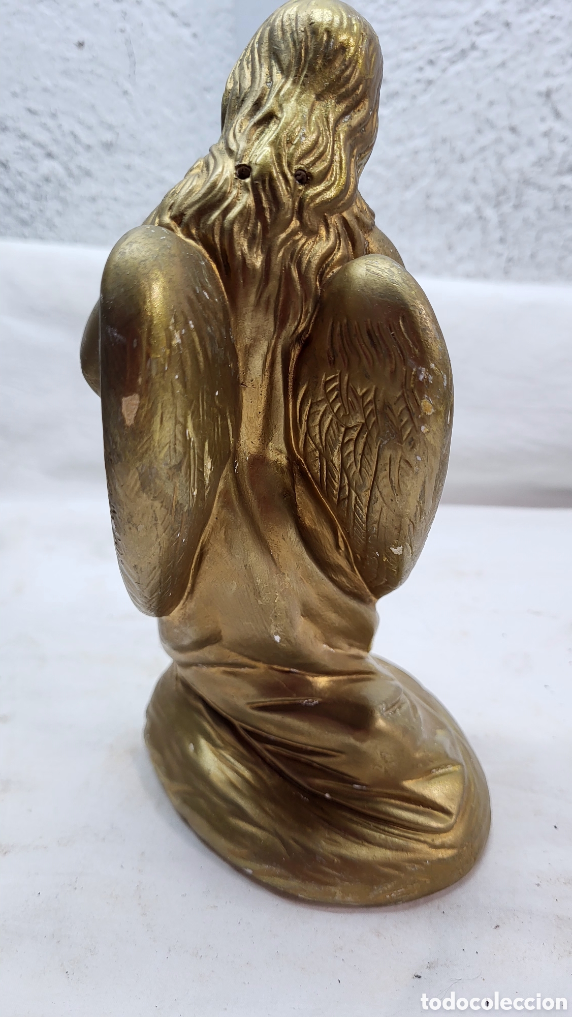 Antig&uuml;edades: Figura Religiosa de Yeso - Foto 4