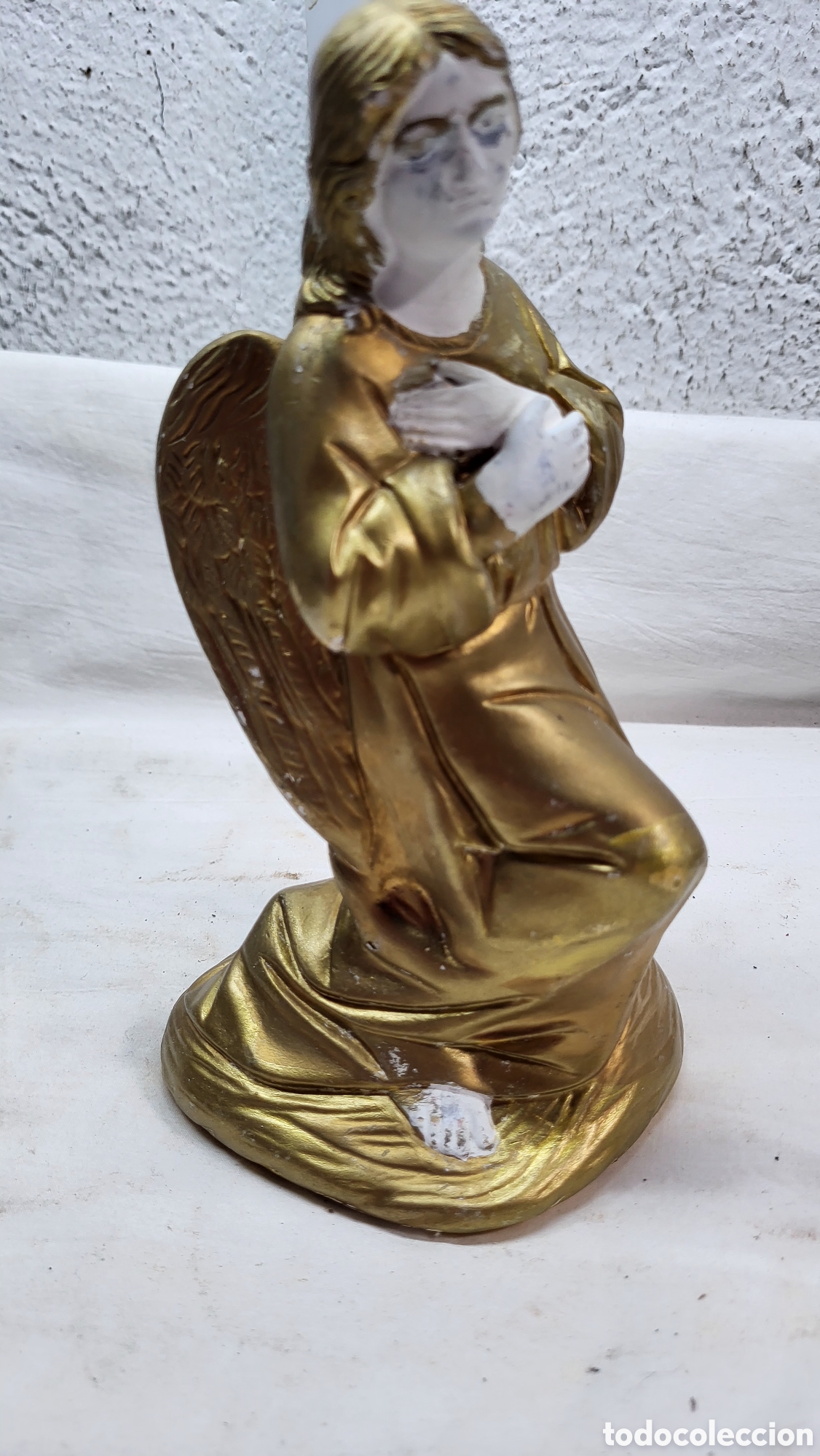 Antig&uuml;edades: Figura Religiosa de Yeso - Foto 1