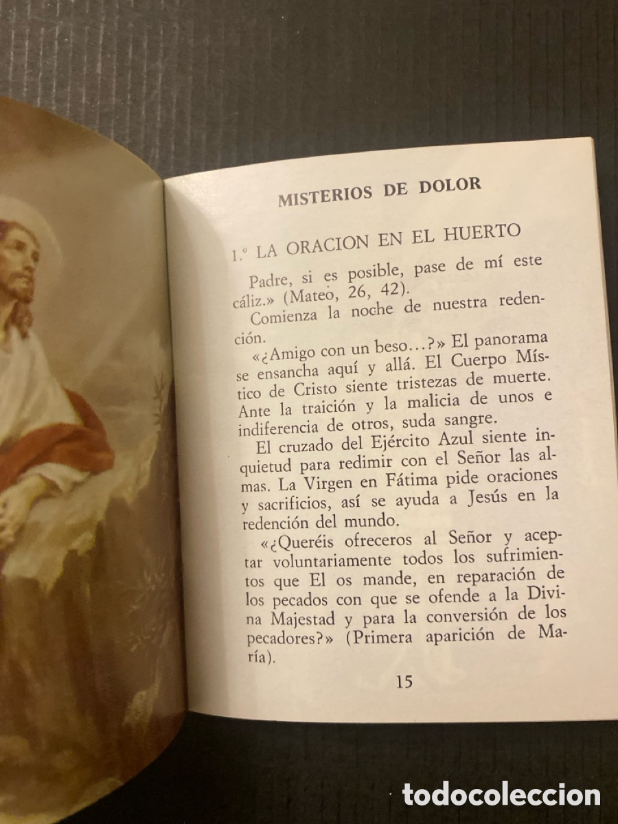 Antig&uuml;edades: EL ROSARIO DE FATIMA. 1981 - Foto 4