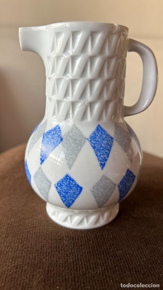 Antig&uuml;edades: Jarra de leche cer&aacute;mica Castro - Foto 1