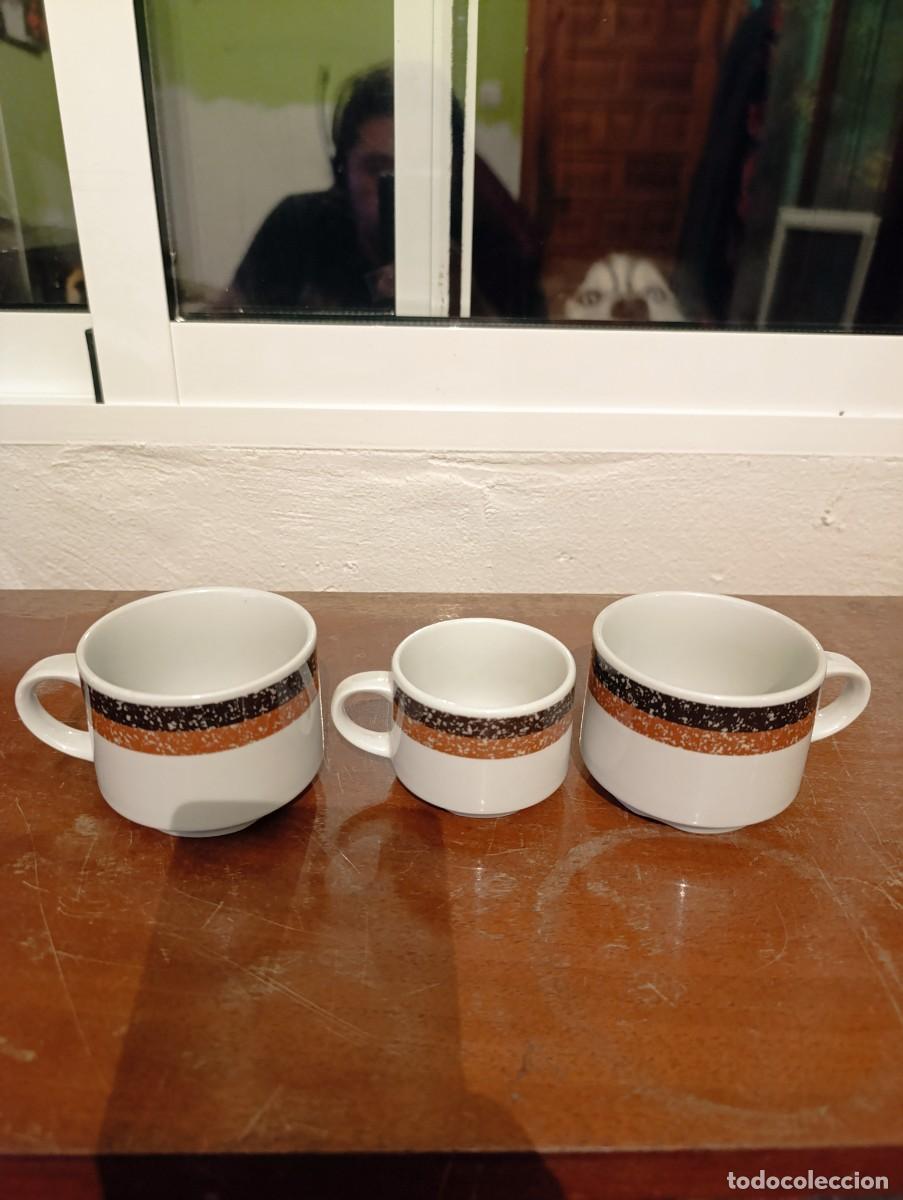Antig&uuml;edades: lote de 3 tazas sin plato marca Langenthal - Foto 1