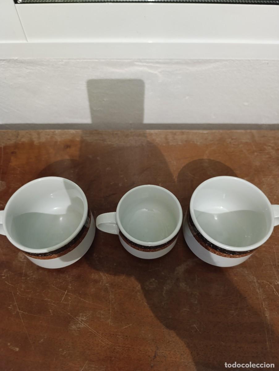 Antig&uuml;edades: lote de 3 tazas sin plato marca Langenthal - Foto 2