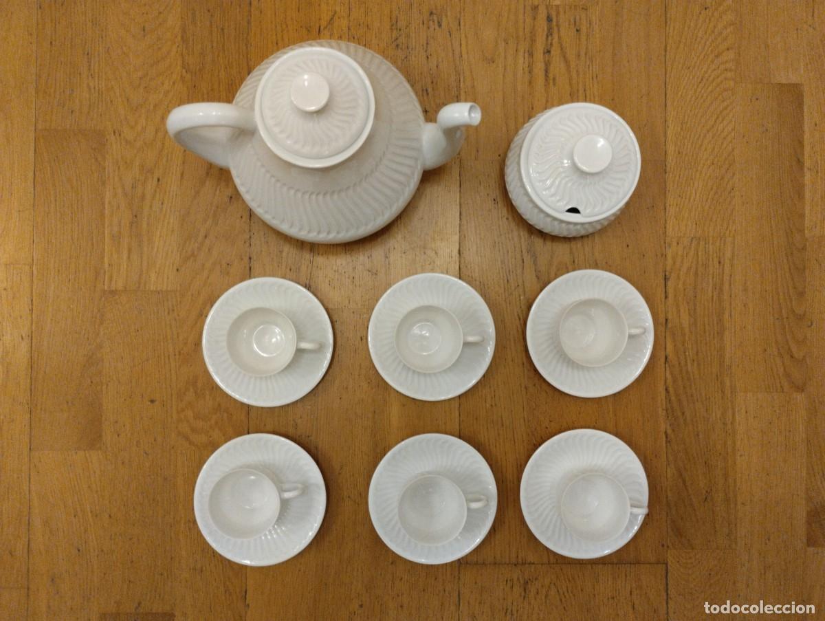 Antig&uuml;edades: Juego de Caf&eacute; cer&aacute;mica Castro - Foto 2