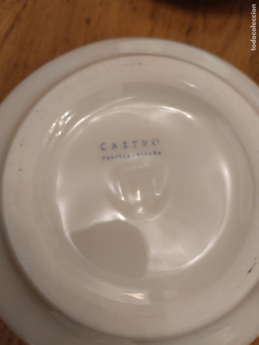 Antig&uuml;edades: Juego de Caf&eacute; cer&aacute;mica Castro - Foto 5