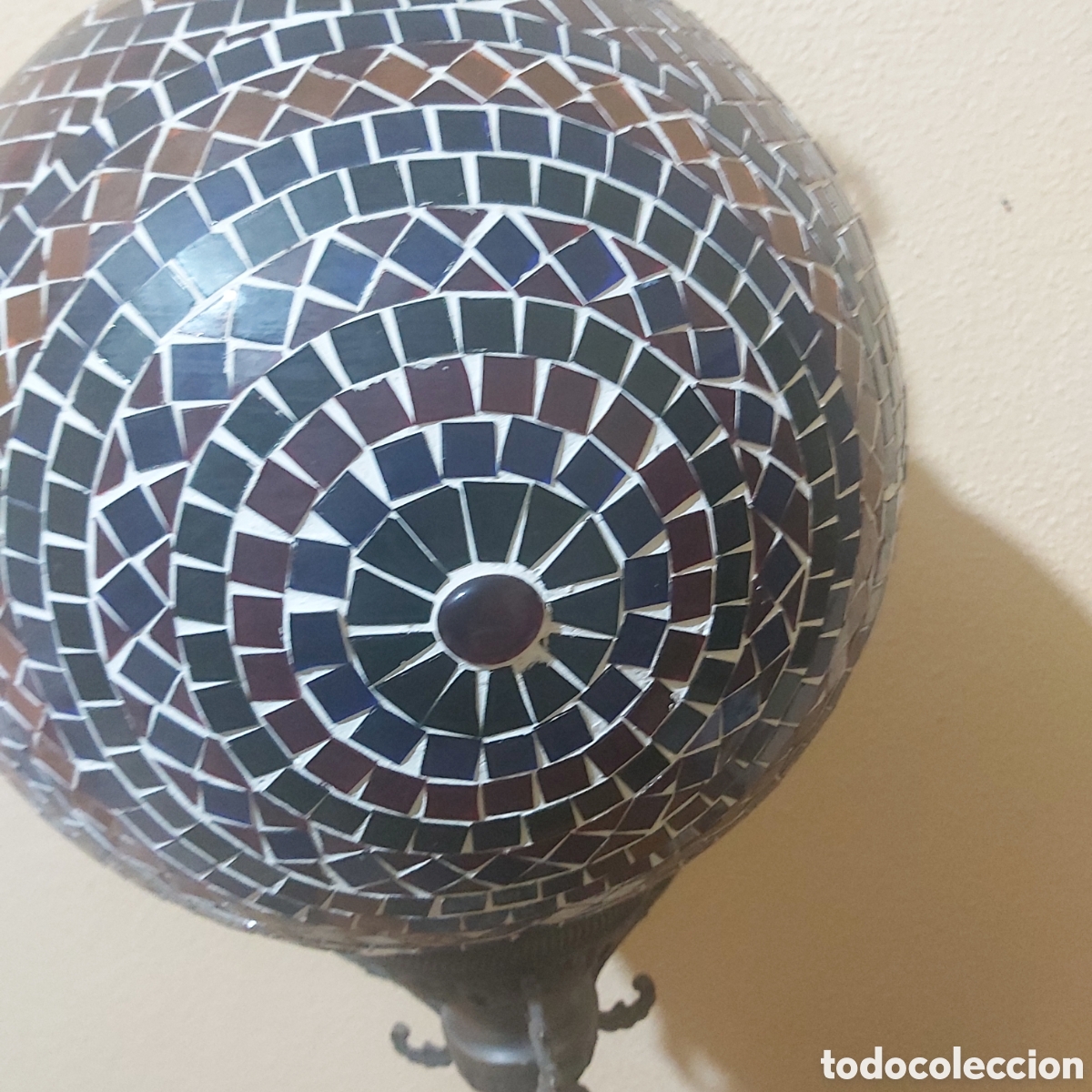 Antig&uuml;edades: LAMPARA DE PIE BRONCE - Foto 17