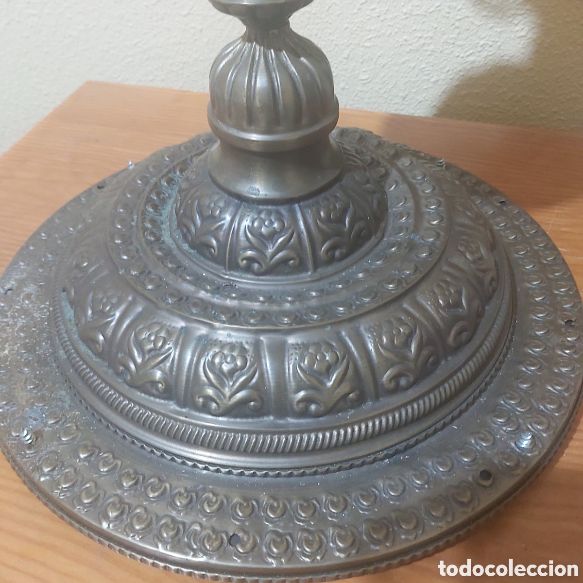 Antig&uuml;edades: LAMPARA DE PIE BRONCE - Foto 20