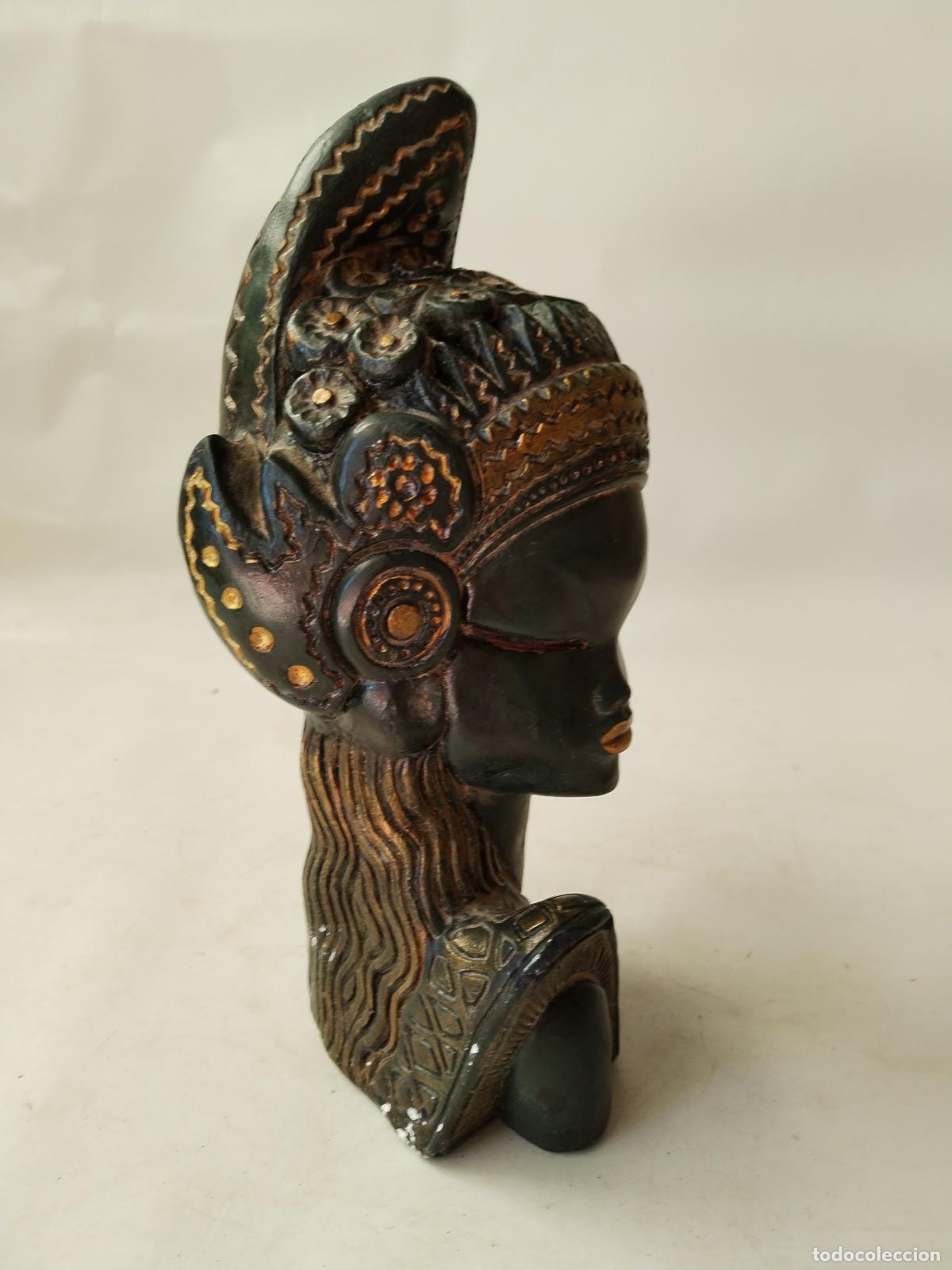Antig&uuml;edades: la reina de saba, busto de yeso - Foto 4