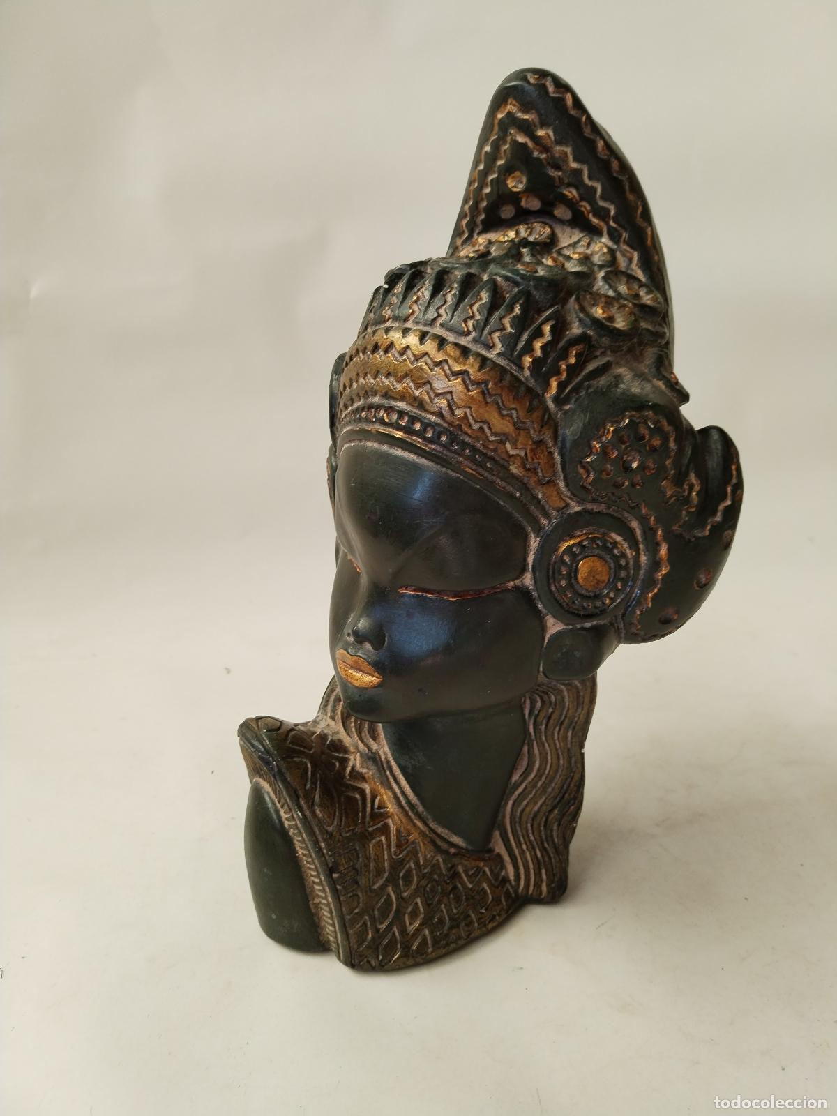 Antig&uuml;edades: la reina de saba, busto de yeso - Foto 6