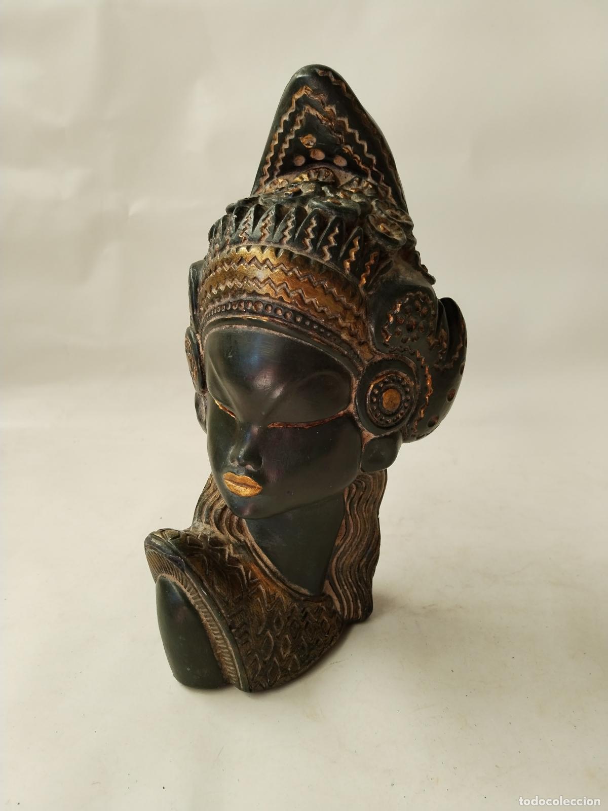 Antig&uuml;edades: la reina de saba, busto de yeso - Foto 8