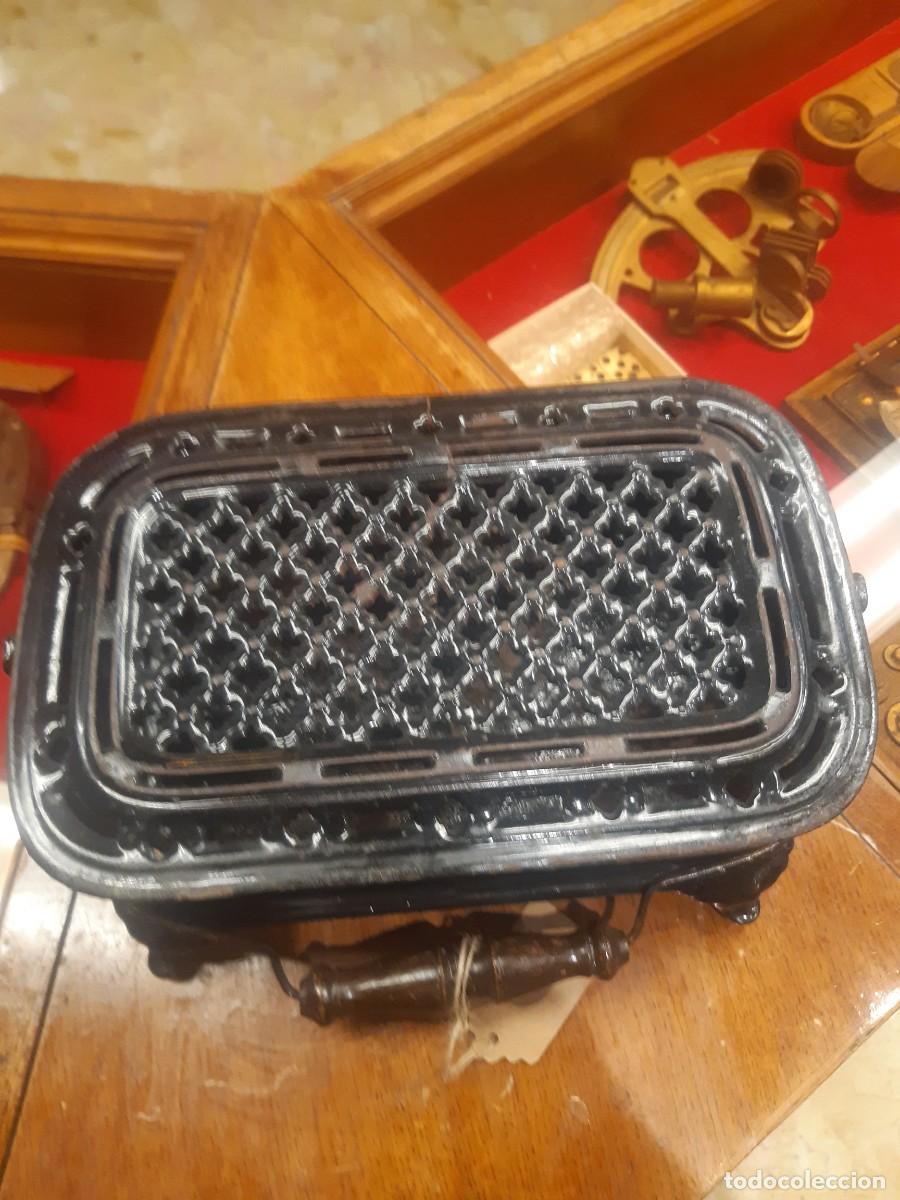Antig&uuml;edades: BRASERO PARA PONER EN EL PUPITRE. - Foto 1