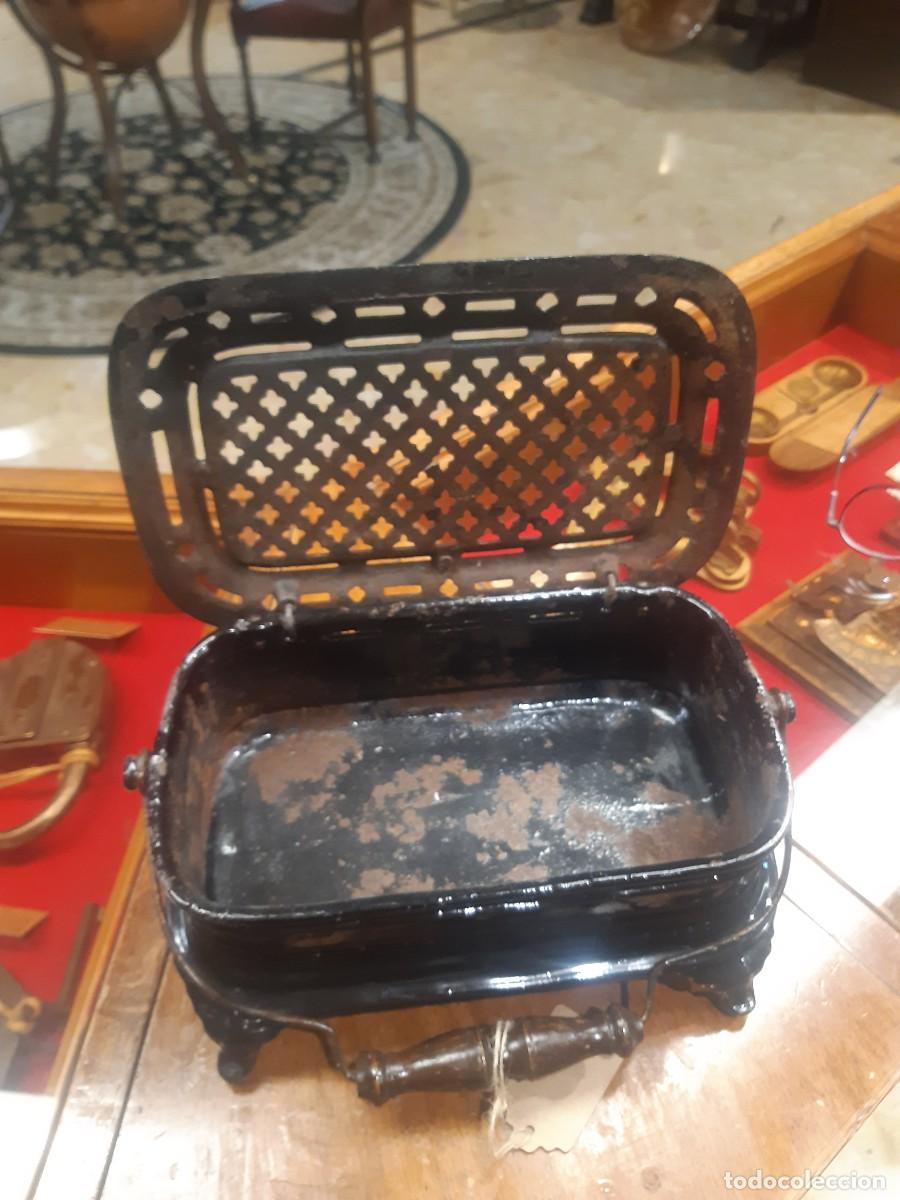 Antig&uuml;edades: BRASERO PARA PONER EN EL PUPITRE. - Foto 3
