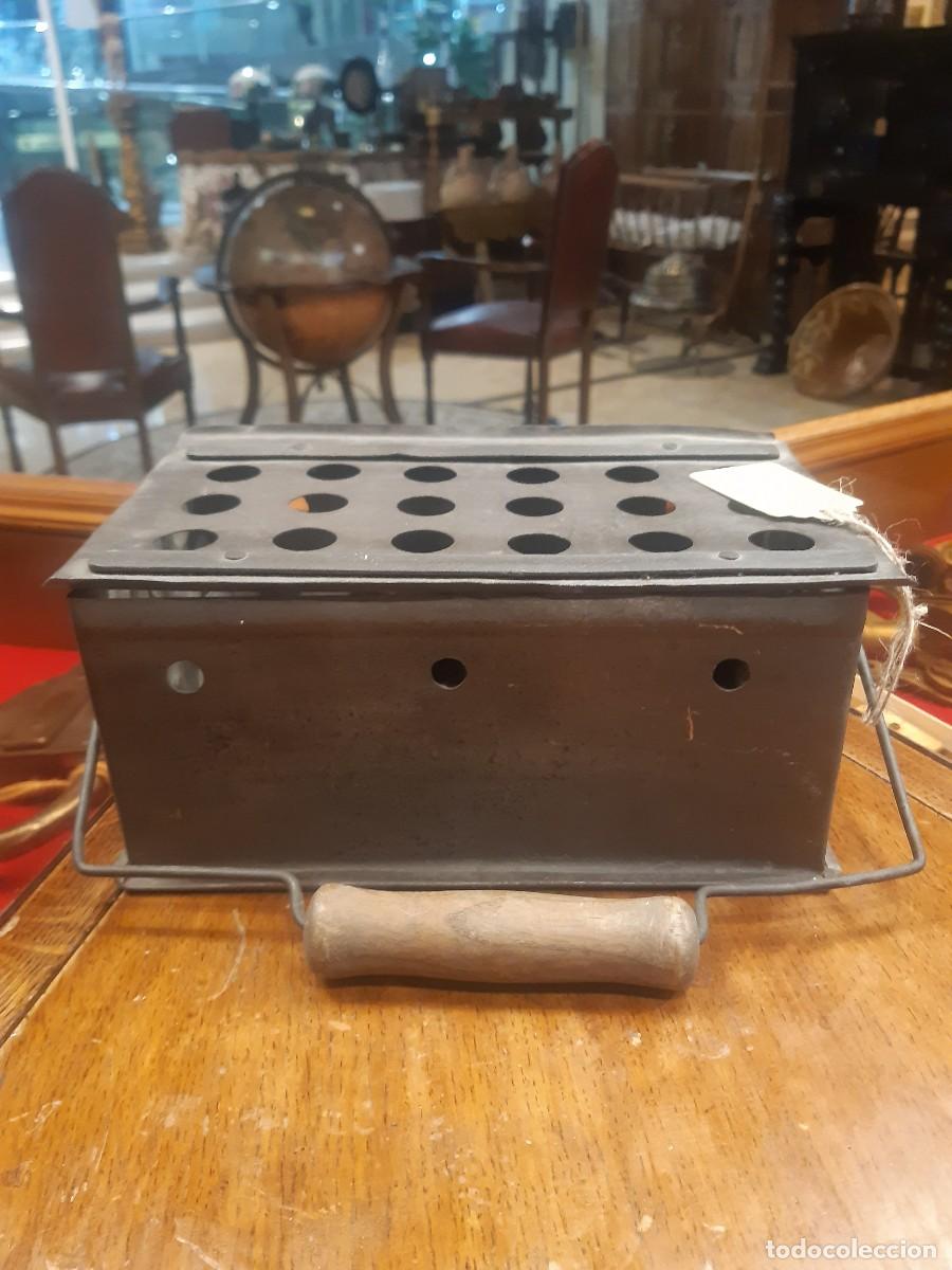 Antig&uuml;edades: BRASERO PARA PONER EN EL PUPITRE. - Foto 1