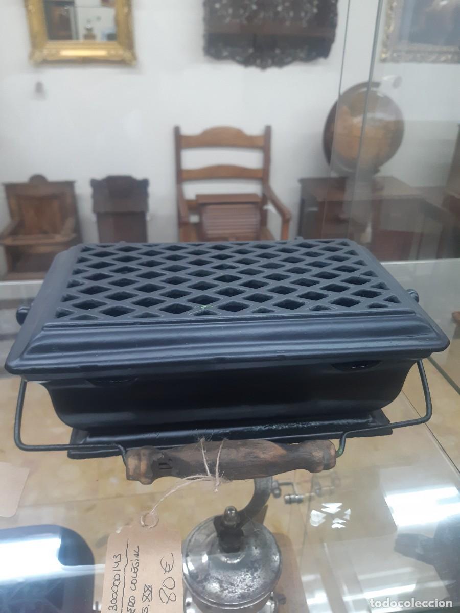 Antig&uuml;edades: BRASERO PARA PONER EN EL PUPITRE. - Foto 1