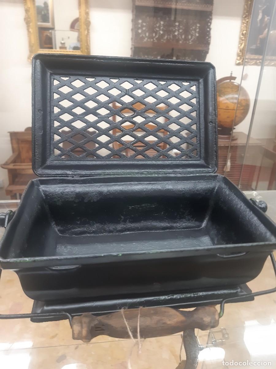 Antig&uuml;edades: BRASERO PARA PONER EN EL PUPITRE. - Foto 2
