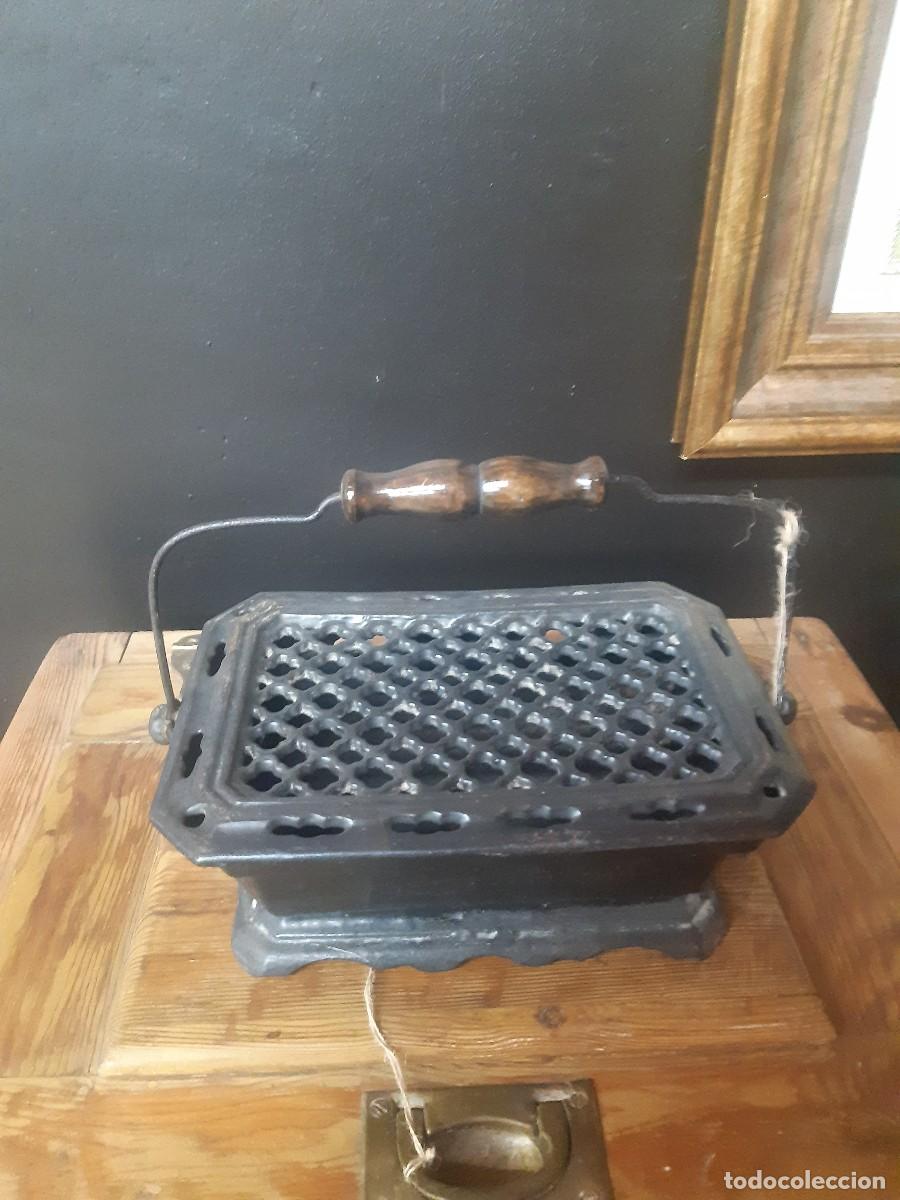Antig&uuml;edades: BRASERO PARA PONER EN EL PUPITRE. - Foto 1