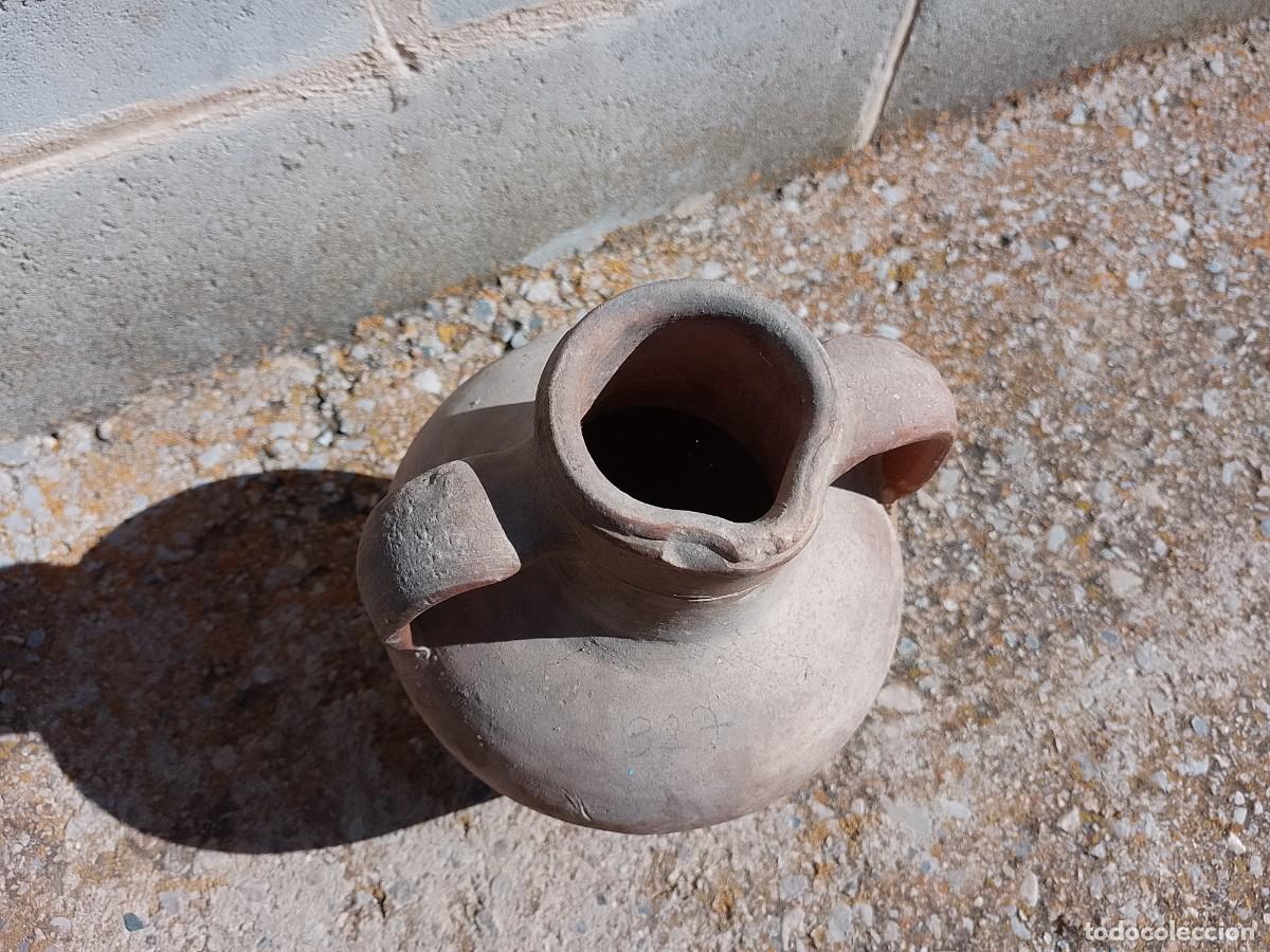 Antig&uuml;edades: C&aacute;ntaro de barro de 24 cms - Foto 4