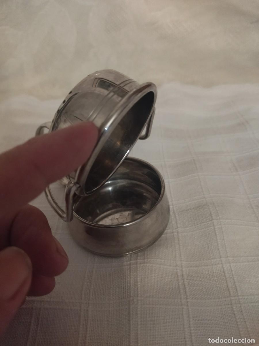 Antig&uuml;edades: Colador de t&eacute; giratorio de inox. - Foto 5