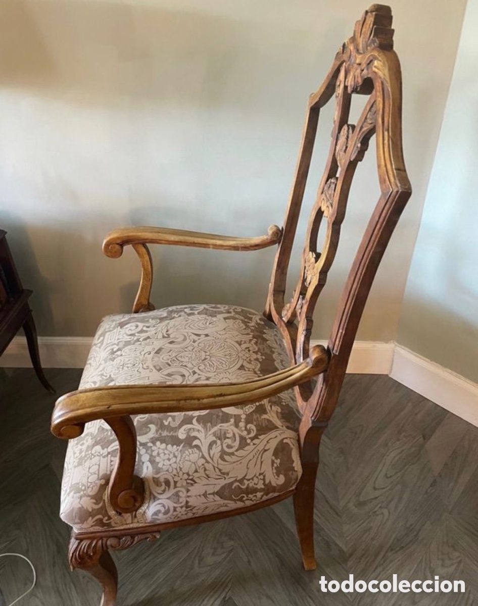 Antig&uuml;edades: Sill&oacute;n de brazos Silla - Foto 2