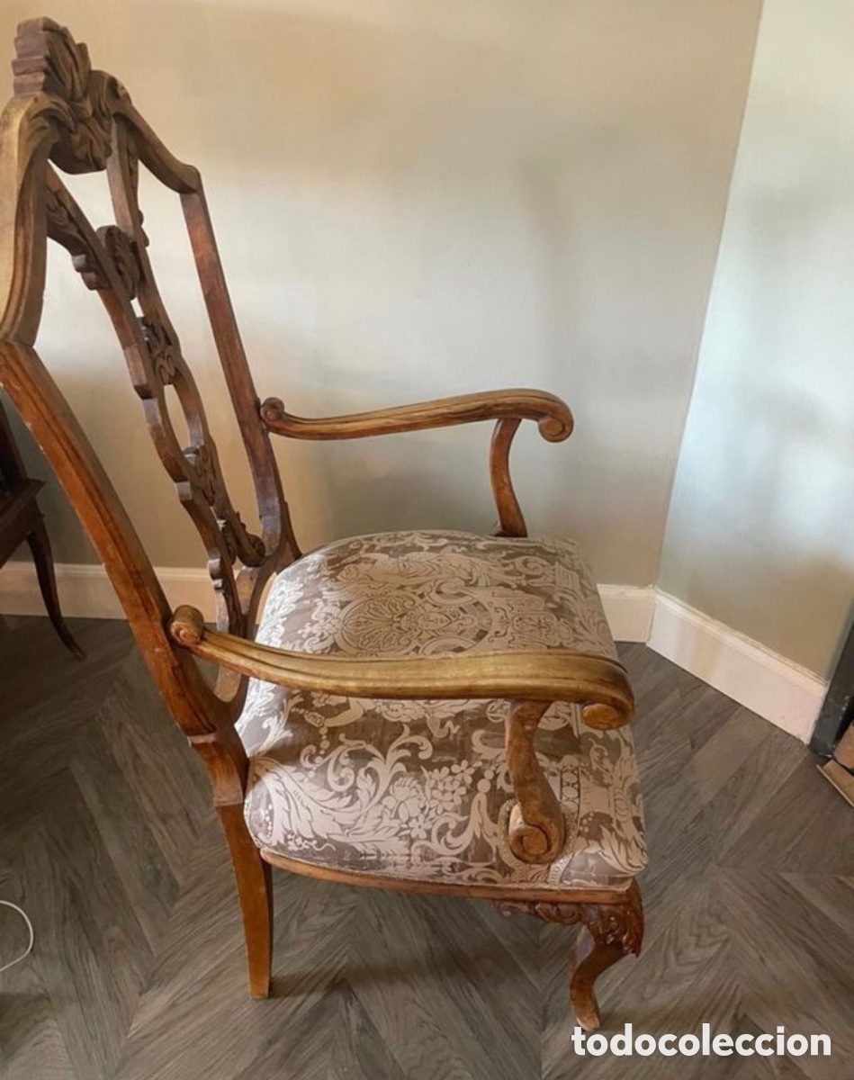 Antig&uuml;edades: Sill&oacute;n de brazos Silla - Foto 4