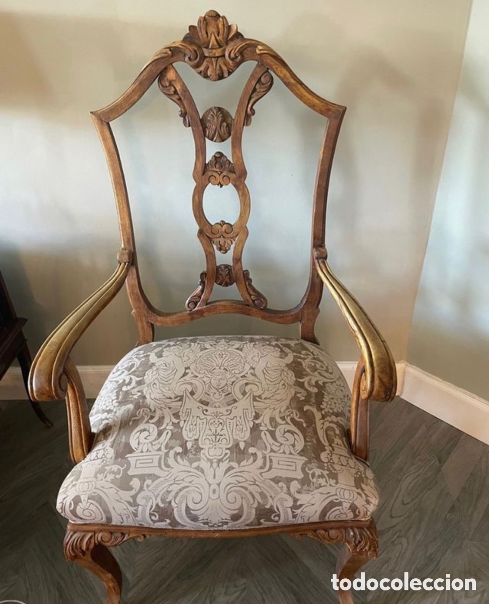 Antig&uuml;edades: Sill&oacute;n de brazos Silla - Foto 1