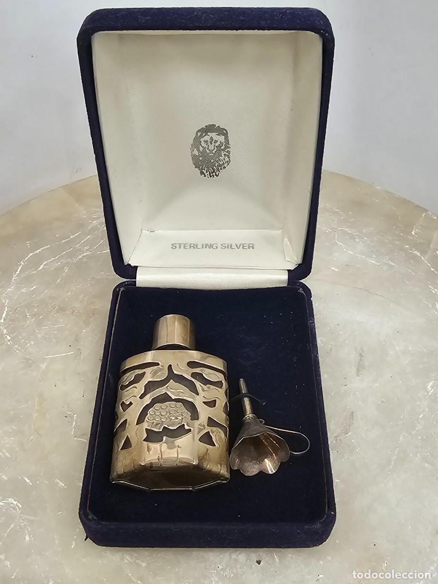 Antig&uuml;edades: Botella de perfume de plata - Foto 2