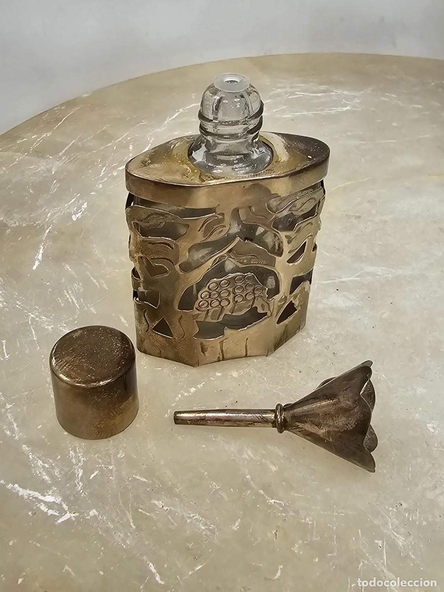 Antig&uuml;edades: Botella de perfume de plata - Foto 5