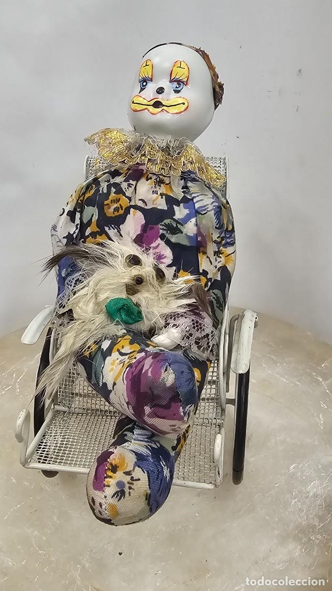 Antig&uuml;edades: Payaso en bici-silla - Foto 2