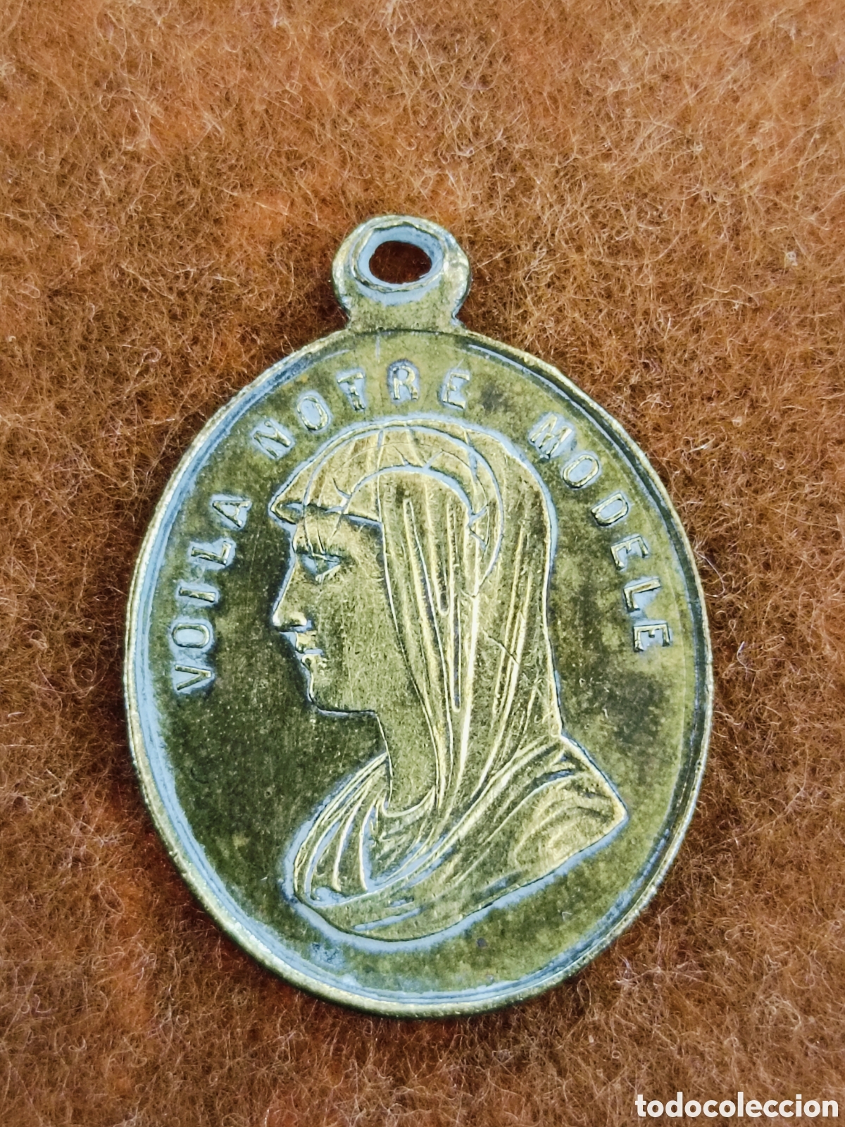 Antig&uuml;edades: ANTIGUA MEDALLA RELIGIOSA . - Foto 1