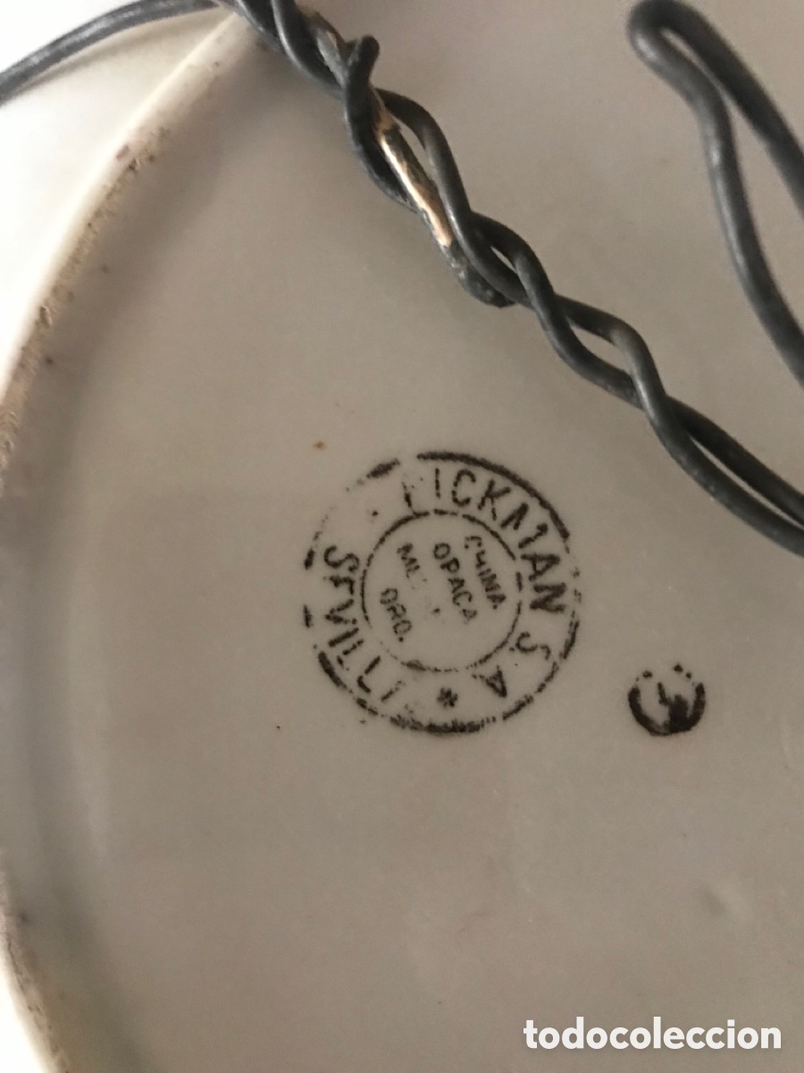 Antig&uuml;edades: Bandeja octogonal de Pickman, datada 1899-1930 - Foto 3