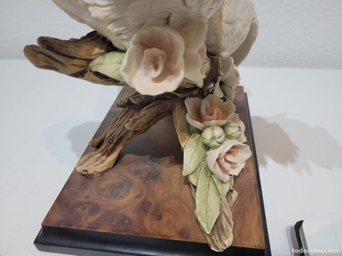Antig&uuml;edades: Pareja de palomas blancas de Giuseppe Armani - Foto 9