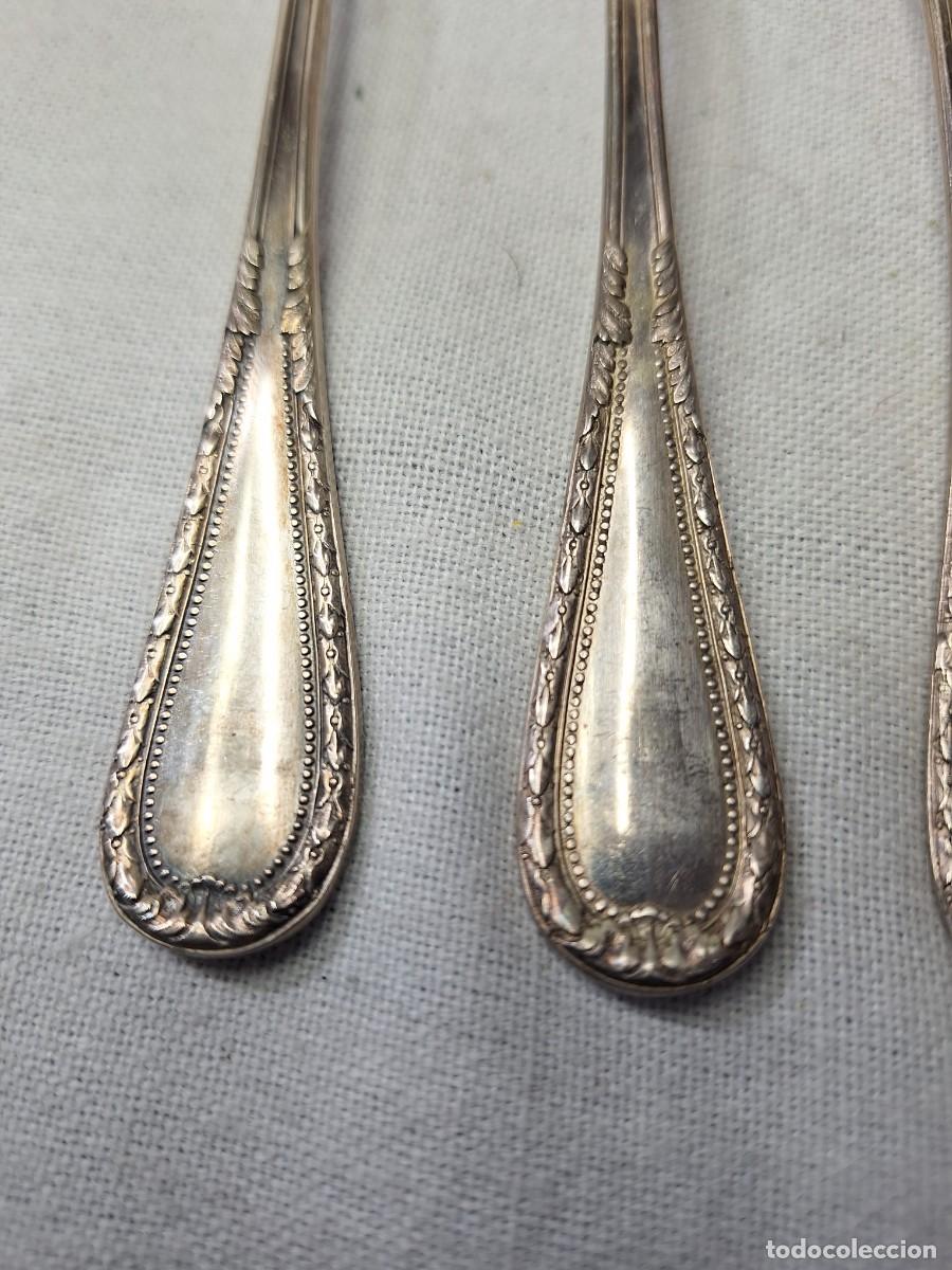 Antig&uuml;edades: 6 tenedores de plata - Foto 2