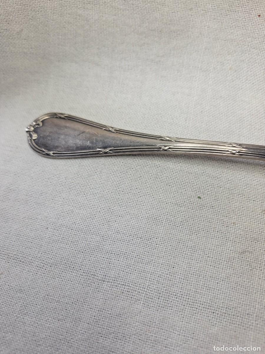 Antig&uuml;edades: Antigua pala para postre plata Christofle. - Foto 3
