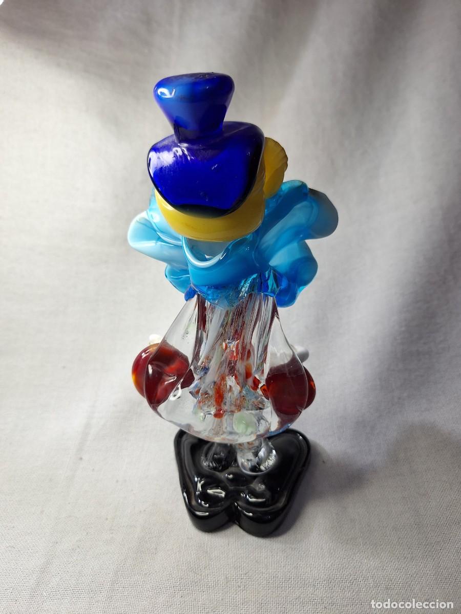 Antig&uuml;edades: Precioso payaso cristal Murano. - Foto 3