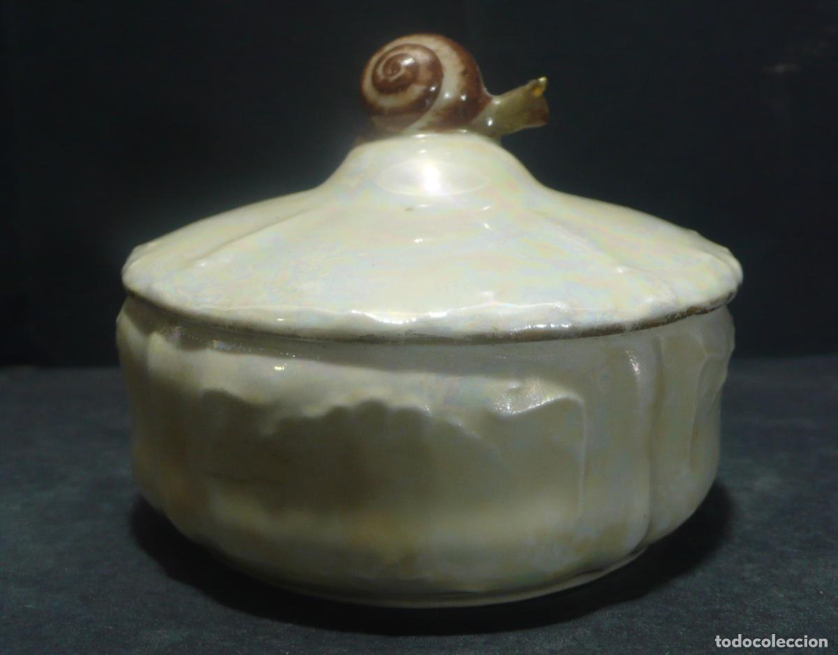 Antig&uuml;edades: PEQUE&Ntilde;A CAJA DE PORCELANA - Foto 1